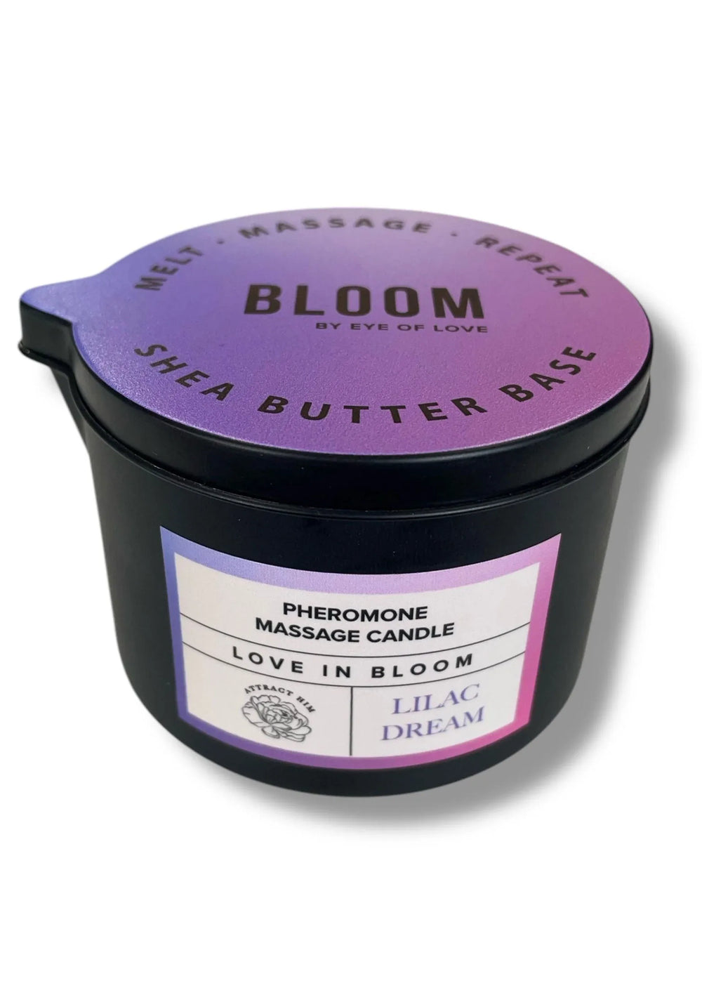 Eye of Love Feromoon Massage Candles Attract Him 150 ml | Massagekaars - Eye of Love | SIN&LACE