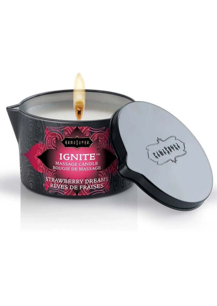 Kama Sutra Ignite Massage Candle 170 gr | Massagekaars - Kama Sutra | SIN&LACE