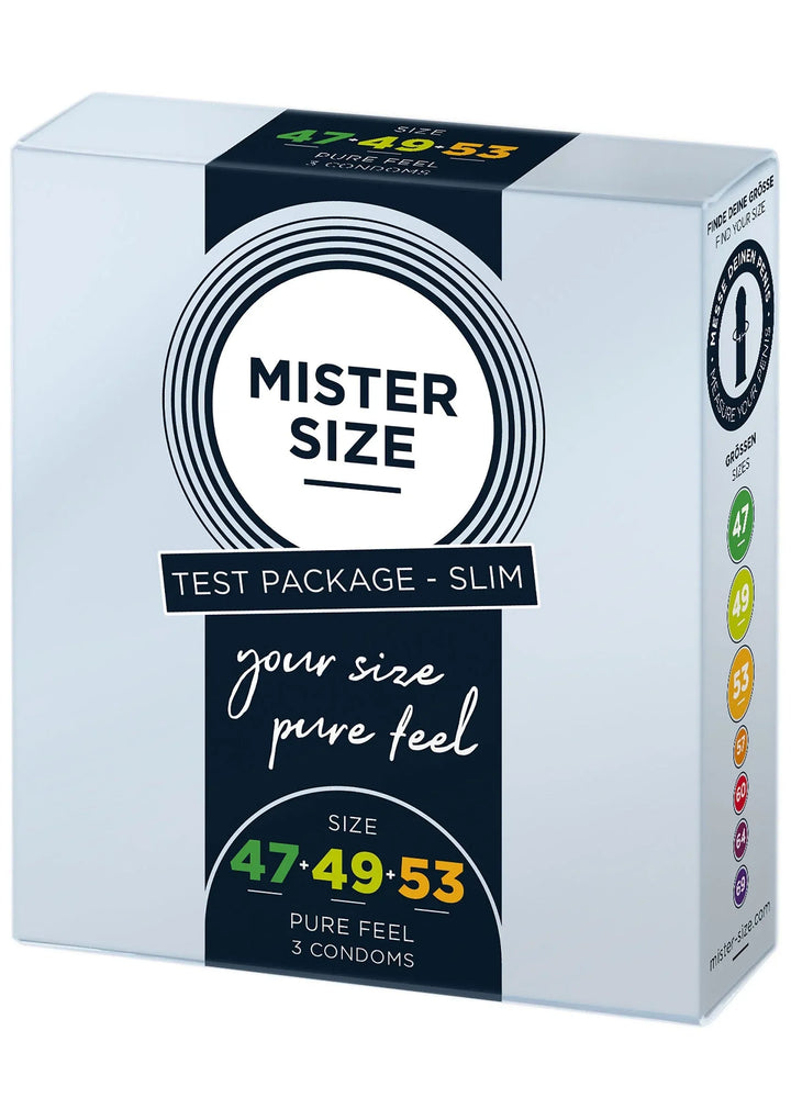 MISTER SIZE 47-49-53mm 3-pack | Condooms - Mister Size | SIN&LACE