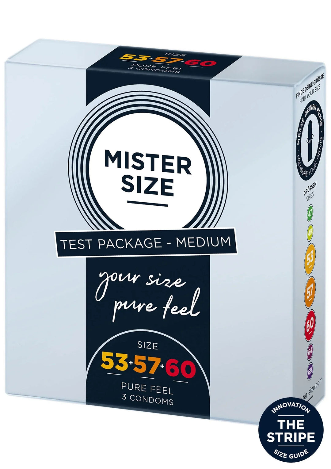 MISTER SIZE 53-57-60mm 3-pack | Condooms - Mister Size | SIN&LACE
