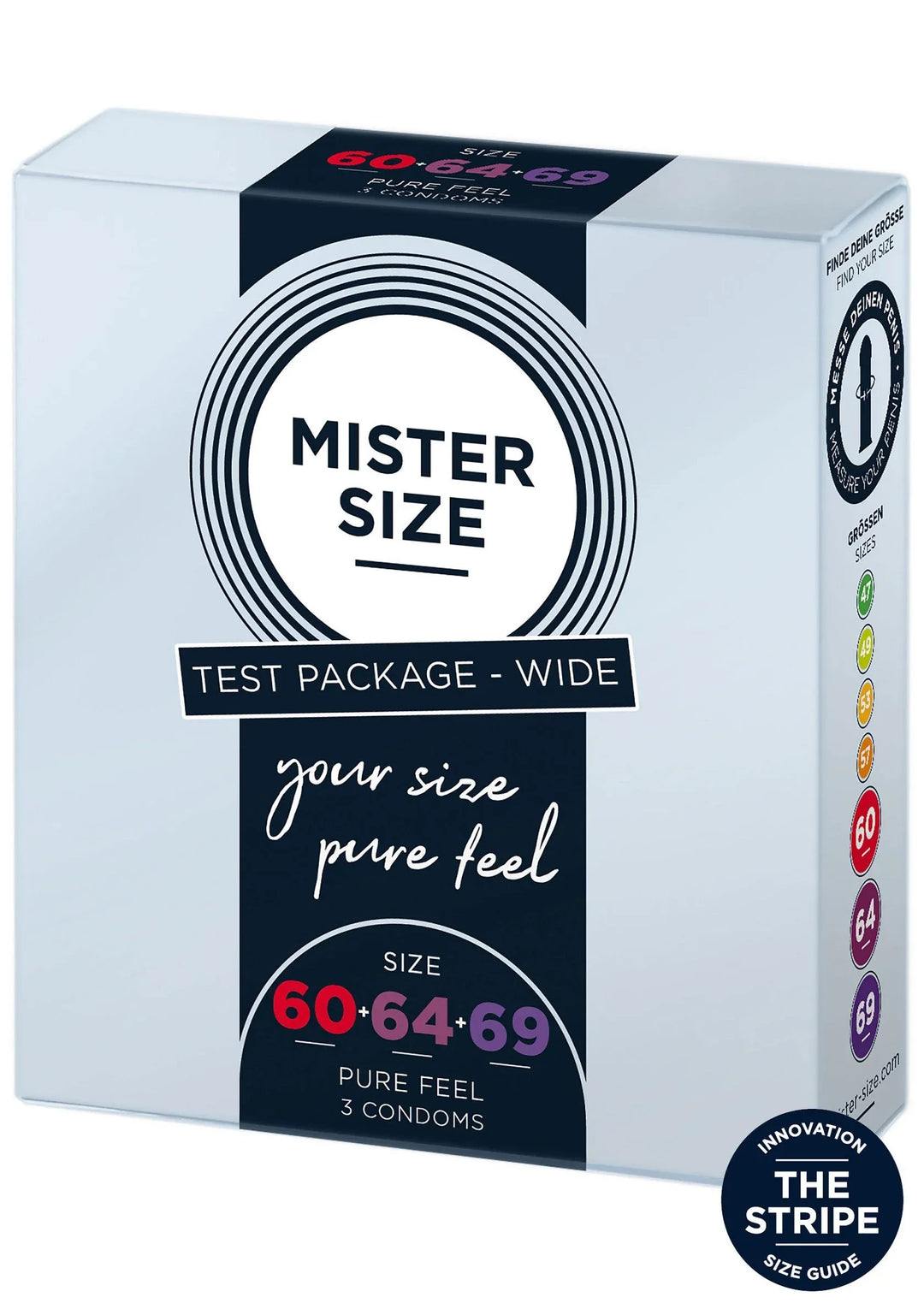 MISTER SIZE 60-64-69mm 3-pack | Condooms - Mister Size | SIN&LACE