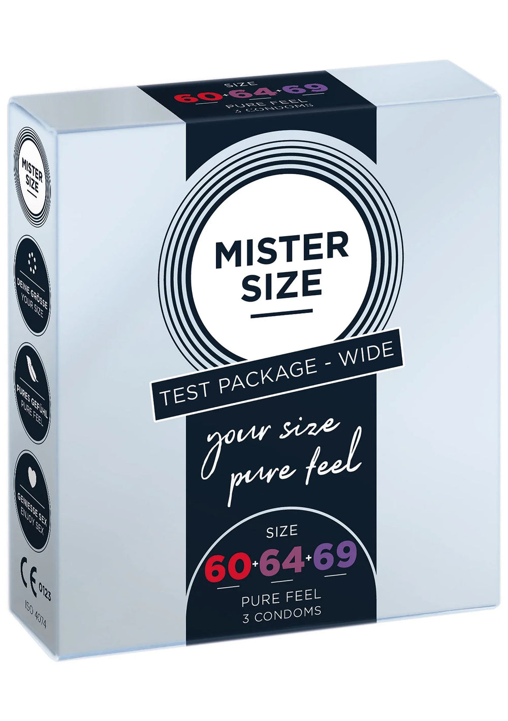 MISTER SIZE 60-64-69mm 3-pack | Condooms - Mister Size | SIN&LACE