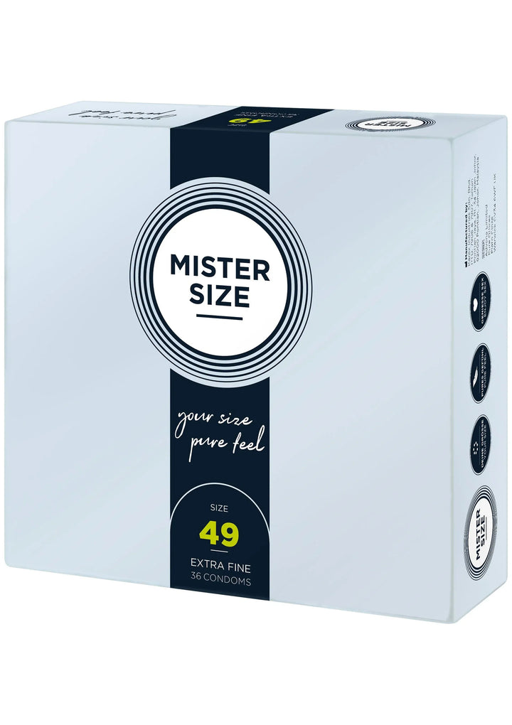 MISTER SIZE 49mm Condooms 36pcs | Condooms - Mister Size | SIN&LACE