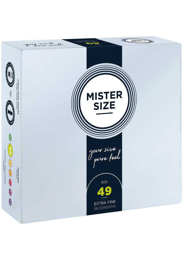 MISTER SIZE 49mm Condooms 36pcs | Condooms - Mister Size | SIN&LACE