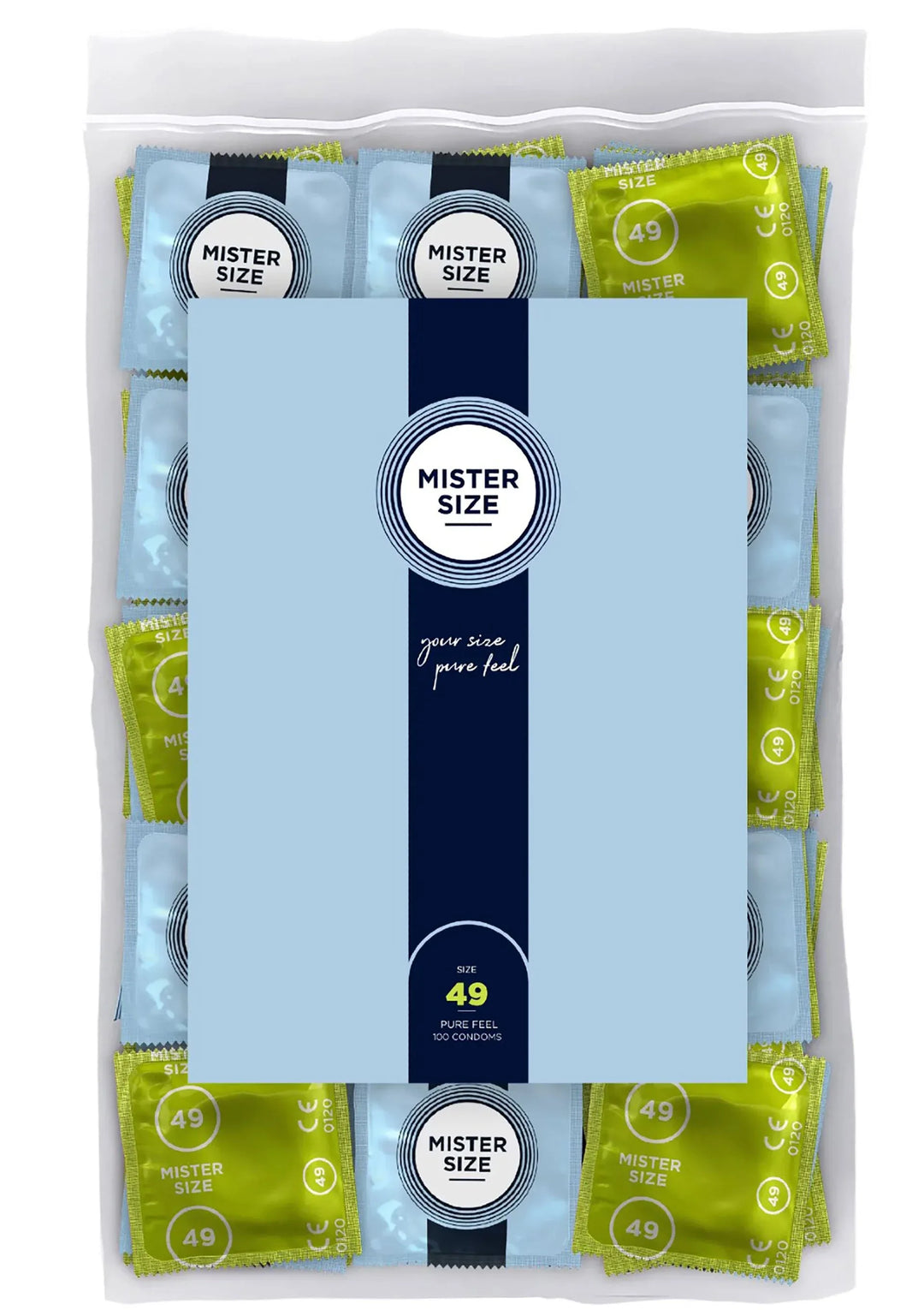 MISTER SIZE 49mm Condooms 100pcs | Condooms - Mister Size | SIN&LACE