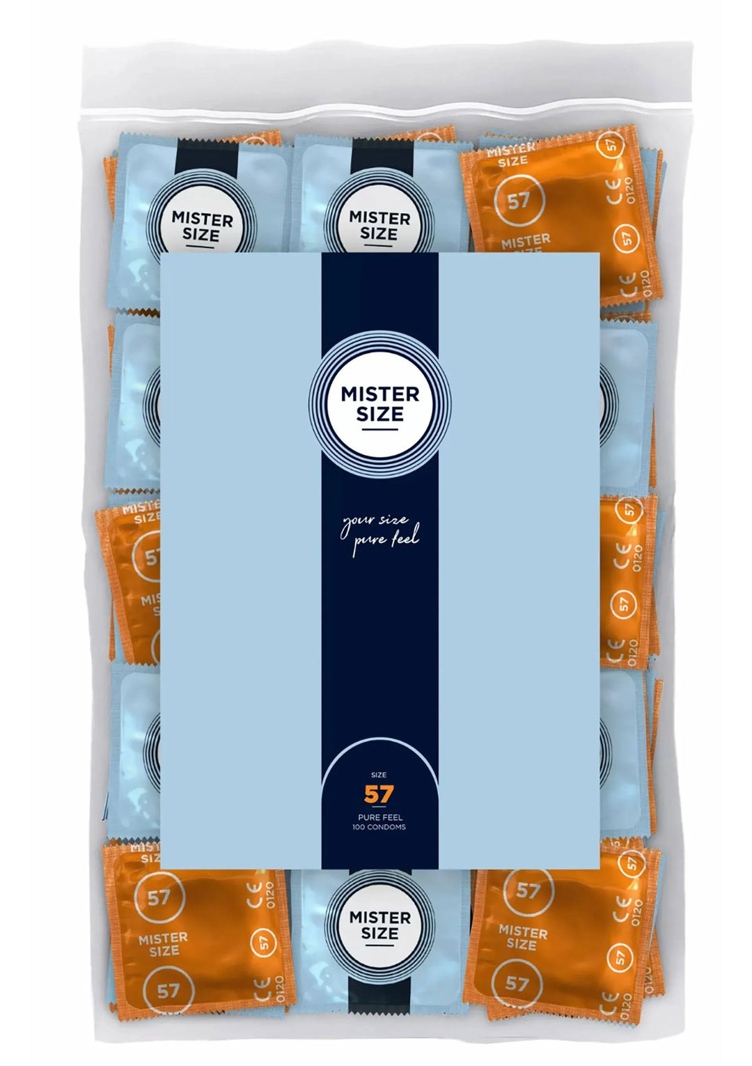 MISTER SIZE 57mm Condooms 100pcs | Condooms - Mister Size | SIN&LACE