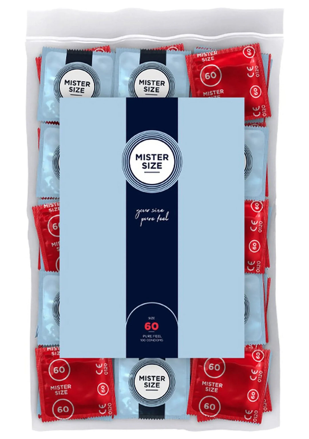 MISTER SIZE 60mm Condooms 100pcs | Condooms - Mister Size | SIN&LACE