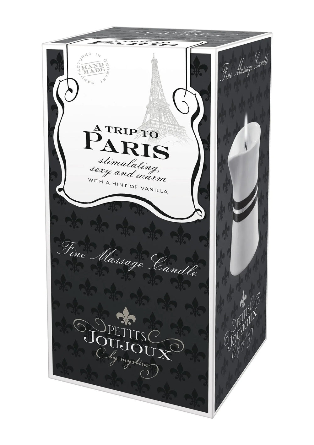 Petits JouJoux Massage Candle Paris 120 gr | Massagekaars - Petits JouJoux | SIN&LACE