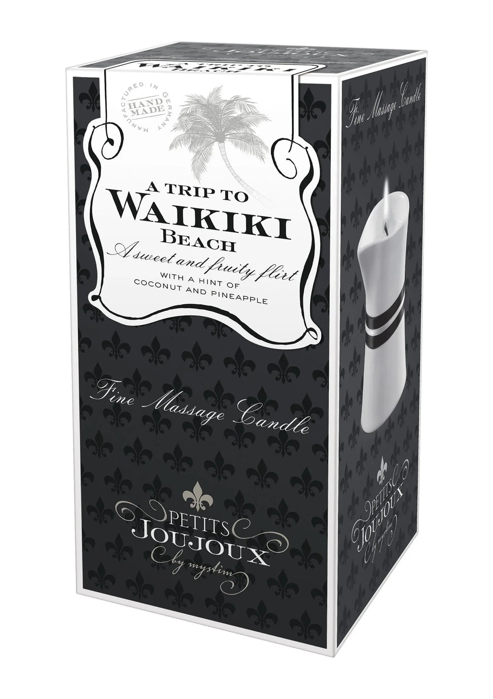 Petits JouJoux Massage Candle Waikiki 120 gr | Massagekaars - Petits JouJoux | SIN&LACE
