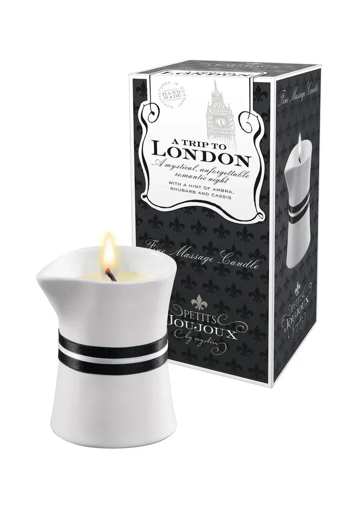 Petits JouJoux Massage Candle London 120 gr | Massagekaars - Petits JouJoux | SIN&LACE