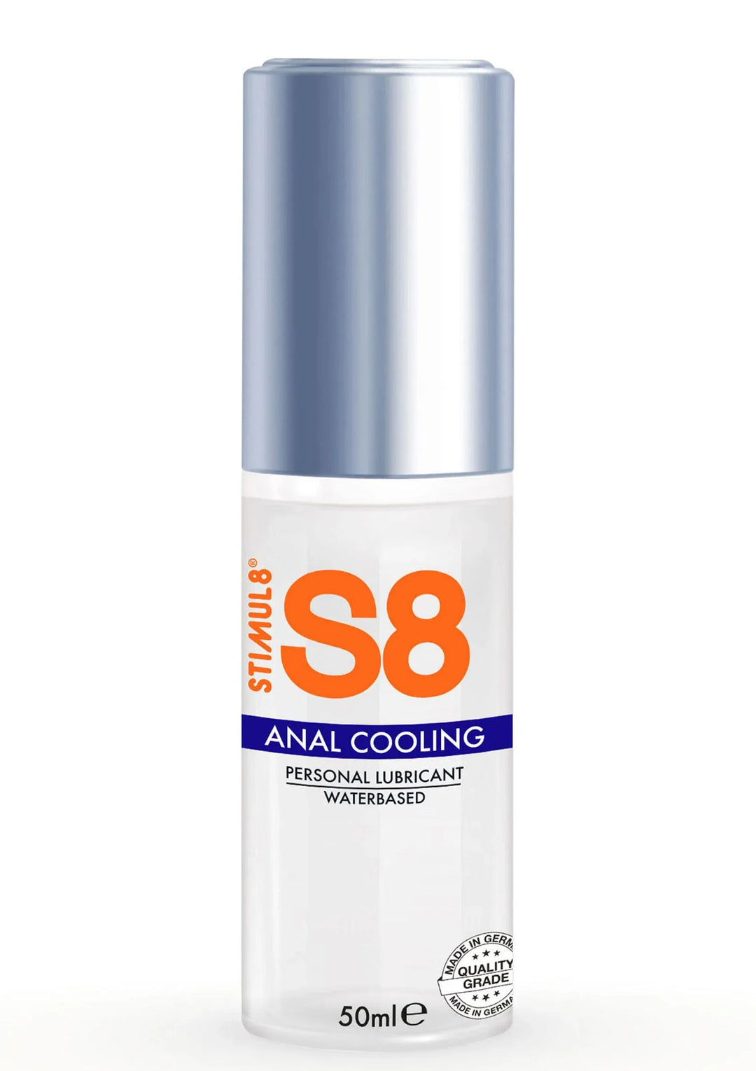 Stimul8 S8 Cooling Anaal Glijmiddel 50 ml | Anaal glijmiddel - Stimul8 S8 | SIN&LACE
