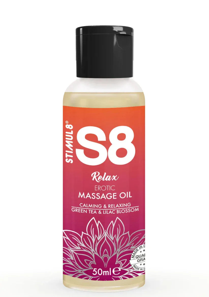 Stimul8 S8 Massageolie Box 3x 50 ml | Massagekaars - Stimul8 S8 | SIN&LACE
