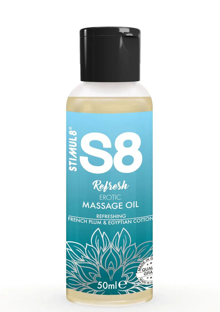 Stimul8 S8 Massageolie Box 3x 50 ml | Massagekaars - Stimul8 S8 | SIN&LACE