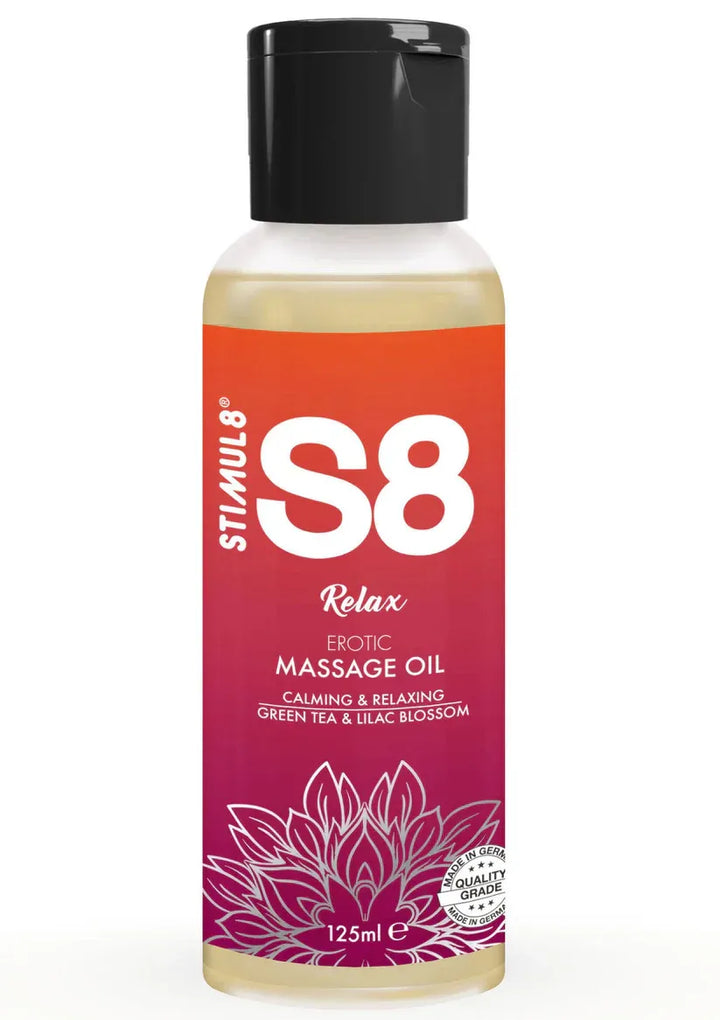 Stimul8 S8 Massageolie 125 ml | Massageolie - Stimul8 S8 | SIN&LACE
