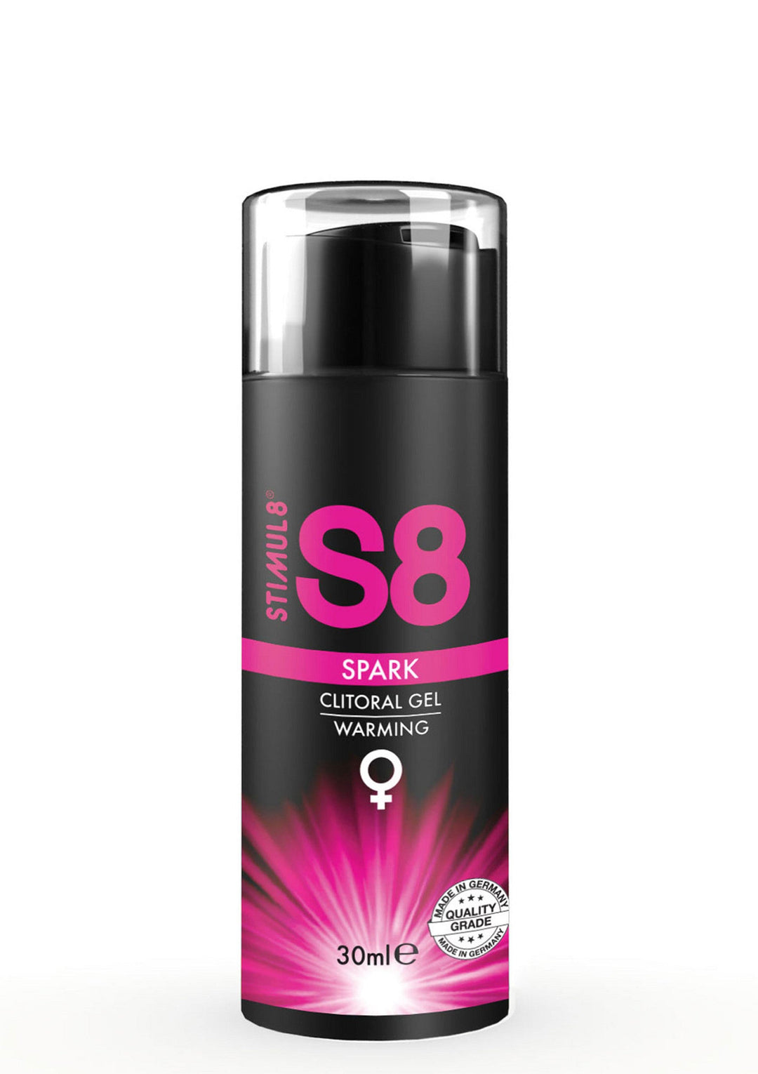 Stimul8 S8 Spark Clitoral Gel 30 ml | Voor haar - Lustopwekkers - Stimul8 S8 | SIN&LACE