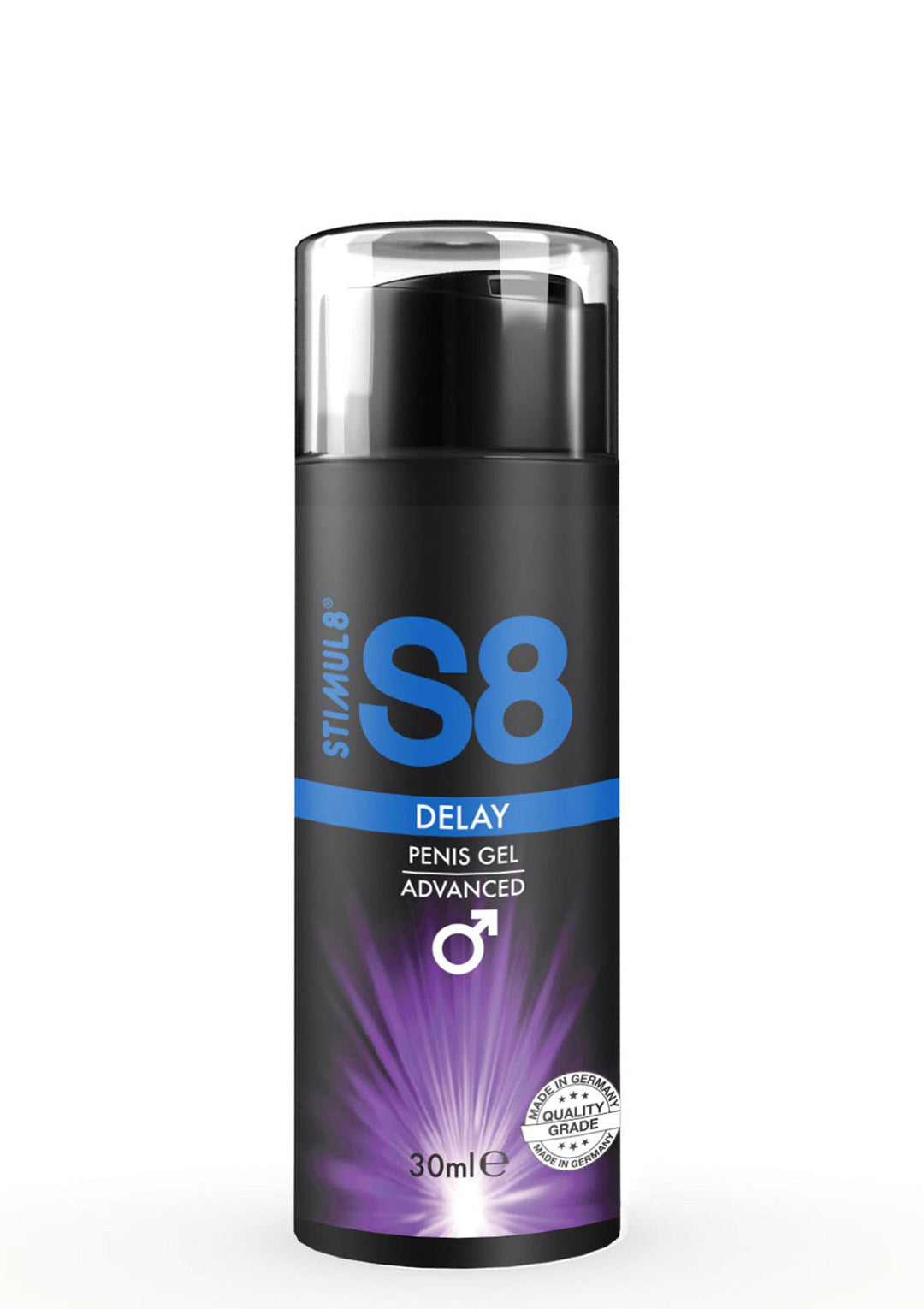 Stimul8 S8 Delay Penis Gel 30 ml | Voor hem - Klaarkomen uitstellen - Stimul8 S8 | SIN&LACE