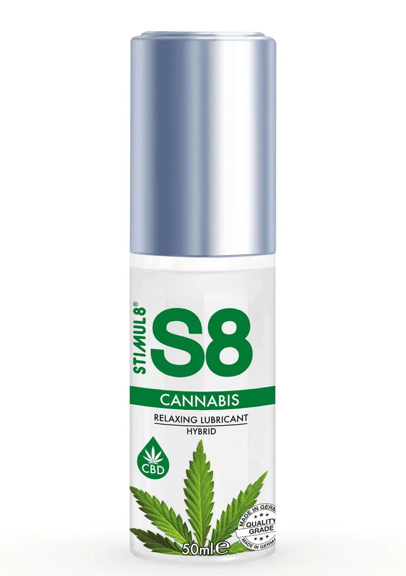 Stimul8 S8 Hybrid Cannabis Glijmiddel 50 ml | Glijmiddel - Stimul8 S8 | SIN&LACE