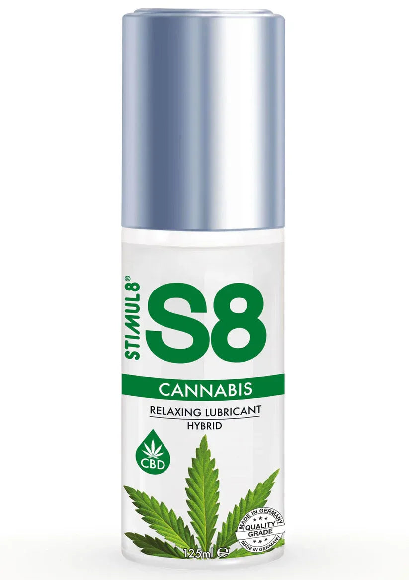 Stimul8 S8 Hybrid Cannabis Glijmiddel 125 ml | Glijmiddel - Stimul8 S8 | SIN&LACE