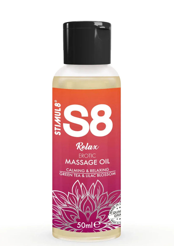 Stimul8 S8 Massageolie 50 ml | Massageolie - Stimul8 S8 | SIN&LACE