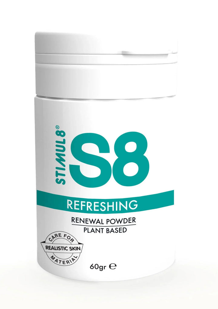 Stimul8 S8 Renewal Powder 60 gr | Toy Cleaner - Stimul8 S8 | SIN&LACE