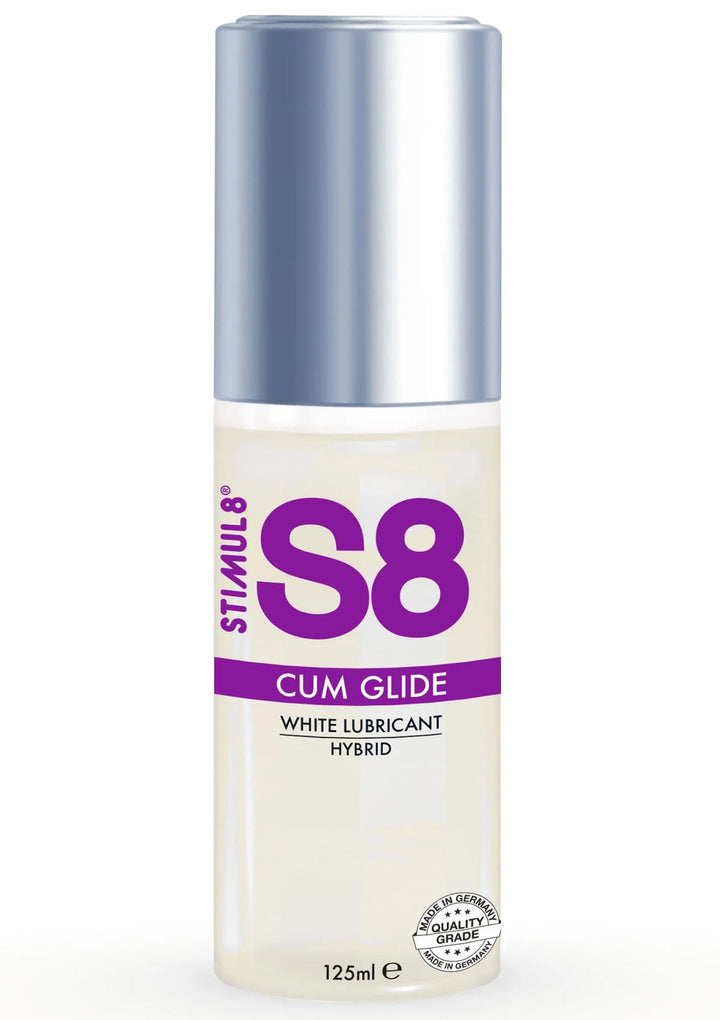 Stimul8 S8 Hybrid Cum Glide 125 ml | Glijmiddel - Stimul8 S8 | SIN&LACE
