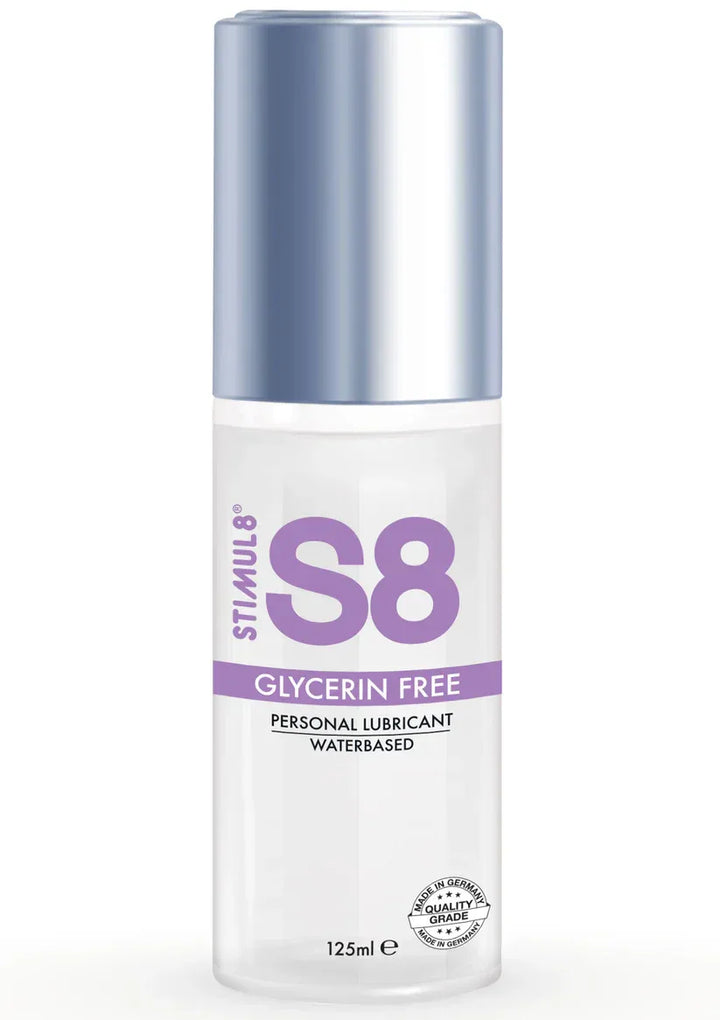 Stimul8 S8 Glycerin Free Glijmiddel 125 ml | Glijmiddel - Stimul8 S8 | SIN&LACE