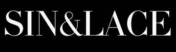 SIN&LACE merklogo PNG 1000x300 Zwart/Wit