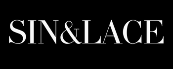 SIN&LACE merklogo PNG 500x200  Zwart/Wit